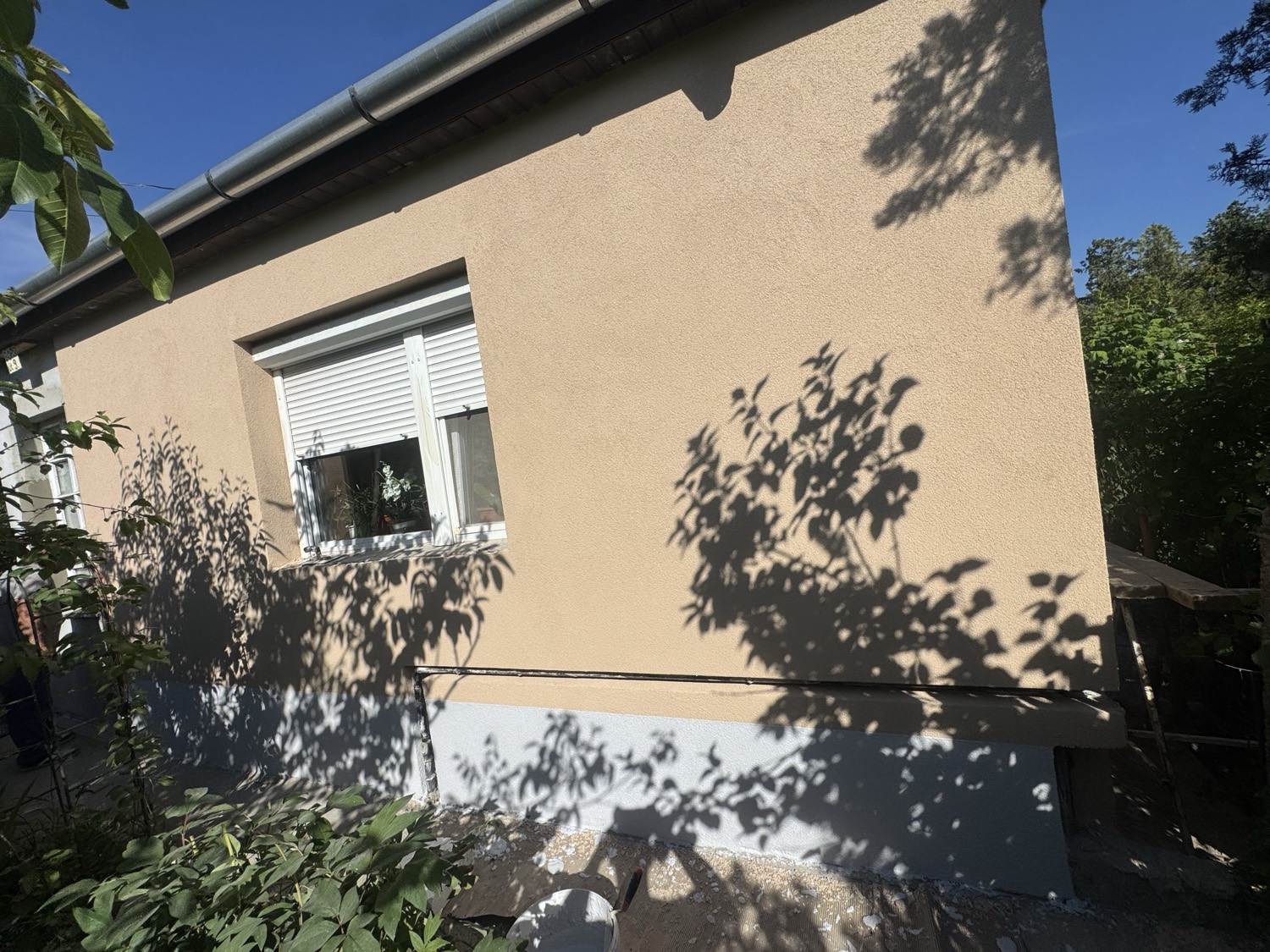 Homlokzati hőszigetelés eredménye